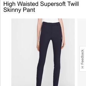 Express Supersoft Twill Pant in Navy